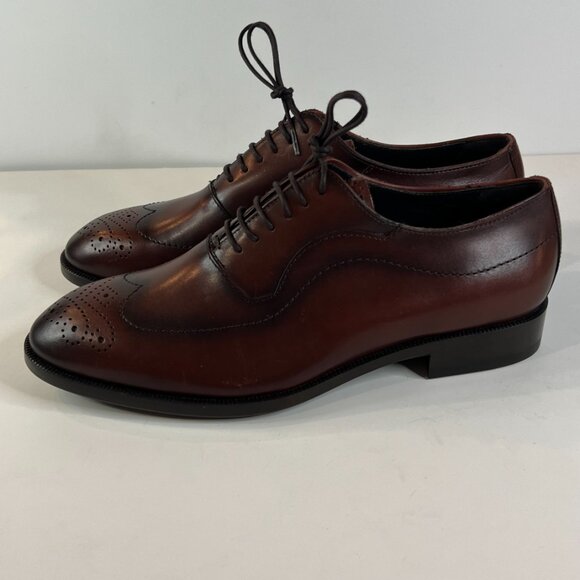 Zara Cap Toe Oxford Genuine Leather Dress Shoes - Picture 3 of 7